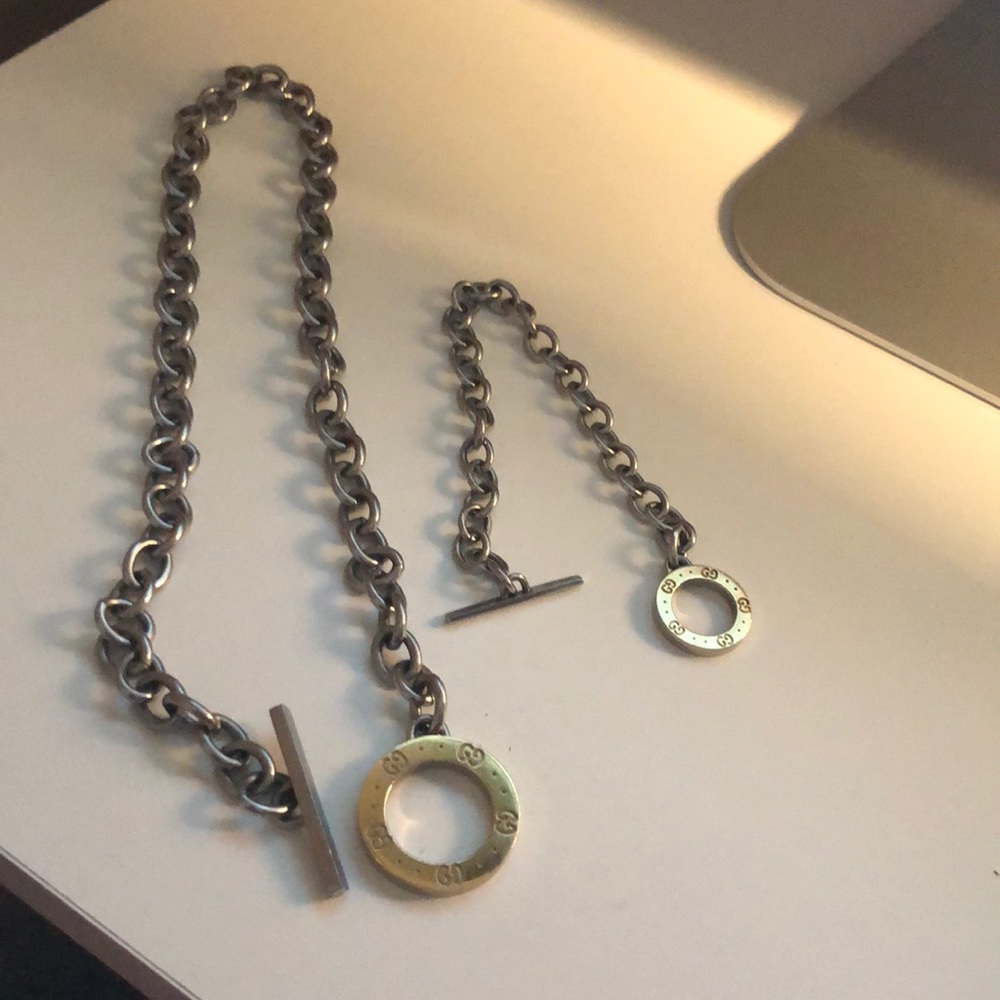 Gucci Choker and Matching Bracelet - Picture 2 of 7